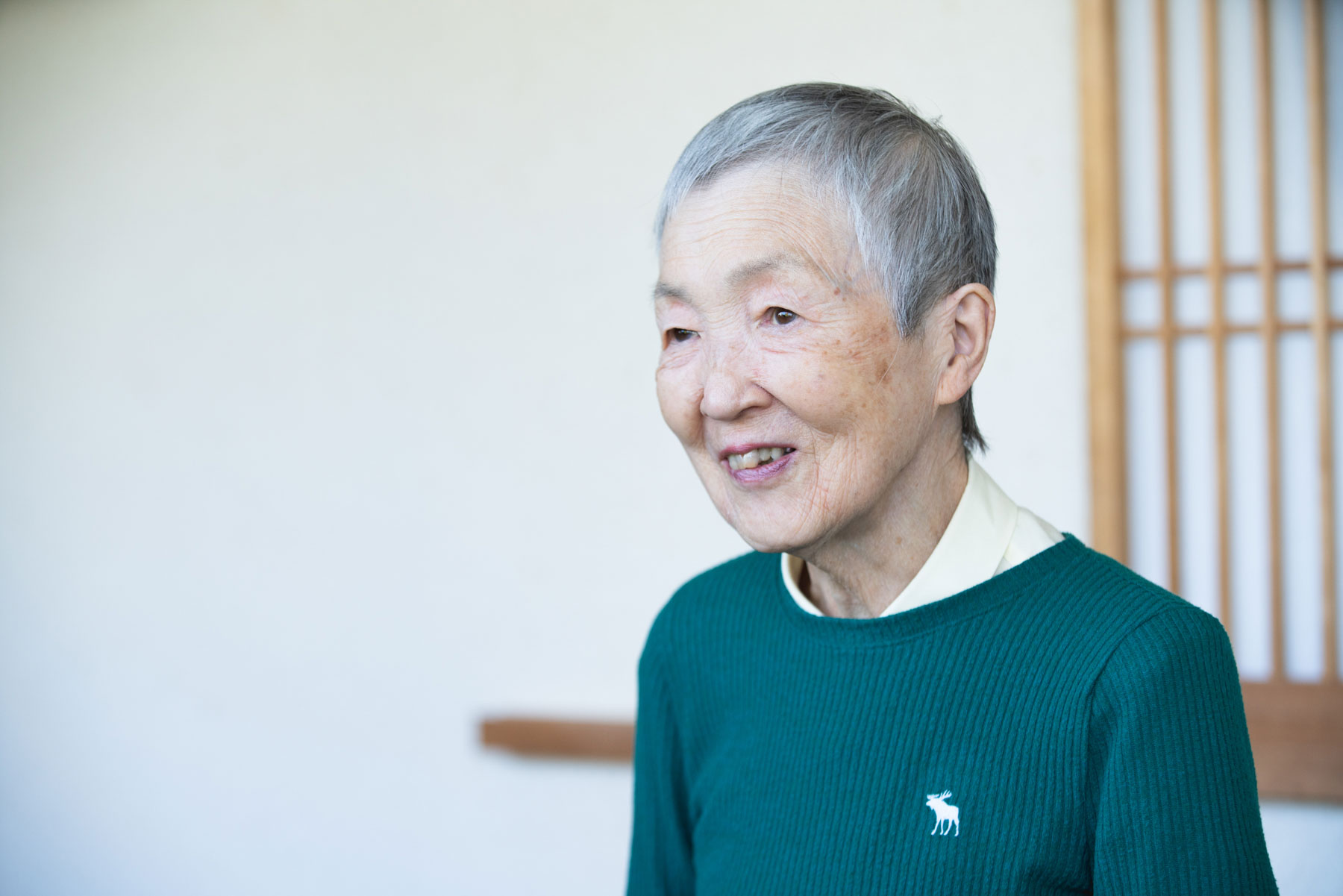 若宮正子さんの笑顔