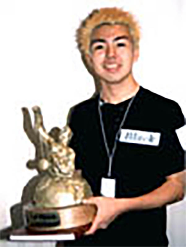 2001年、世界大会初優勝のとき