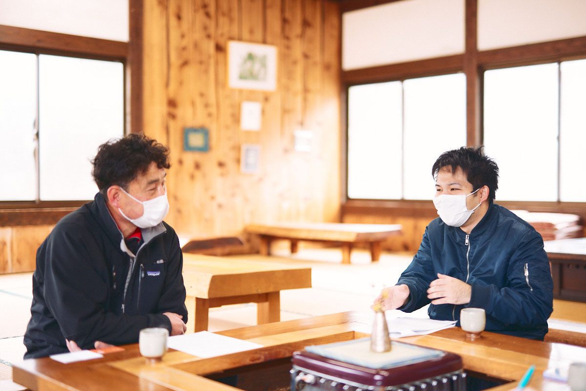 お食事処「大滝」で話を伺いました