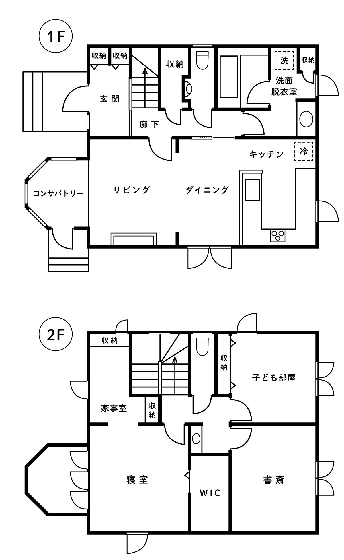 紅茶好きが「家中どこでもお茶を楽しめる」英国住宅を建て 間取図