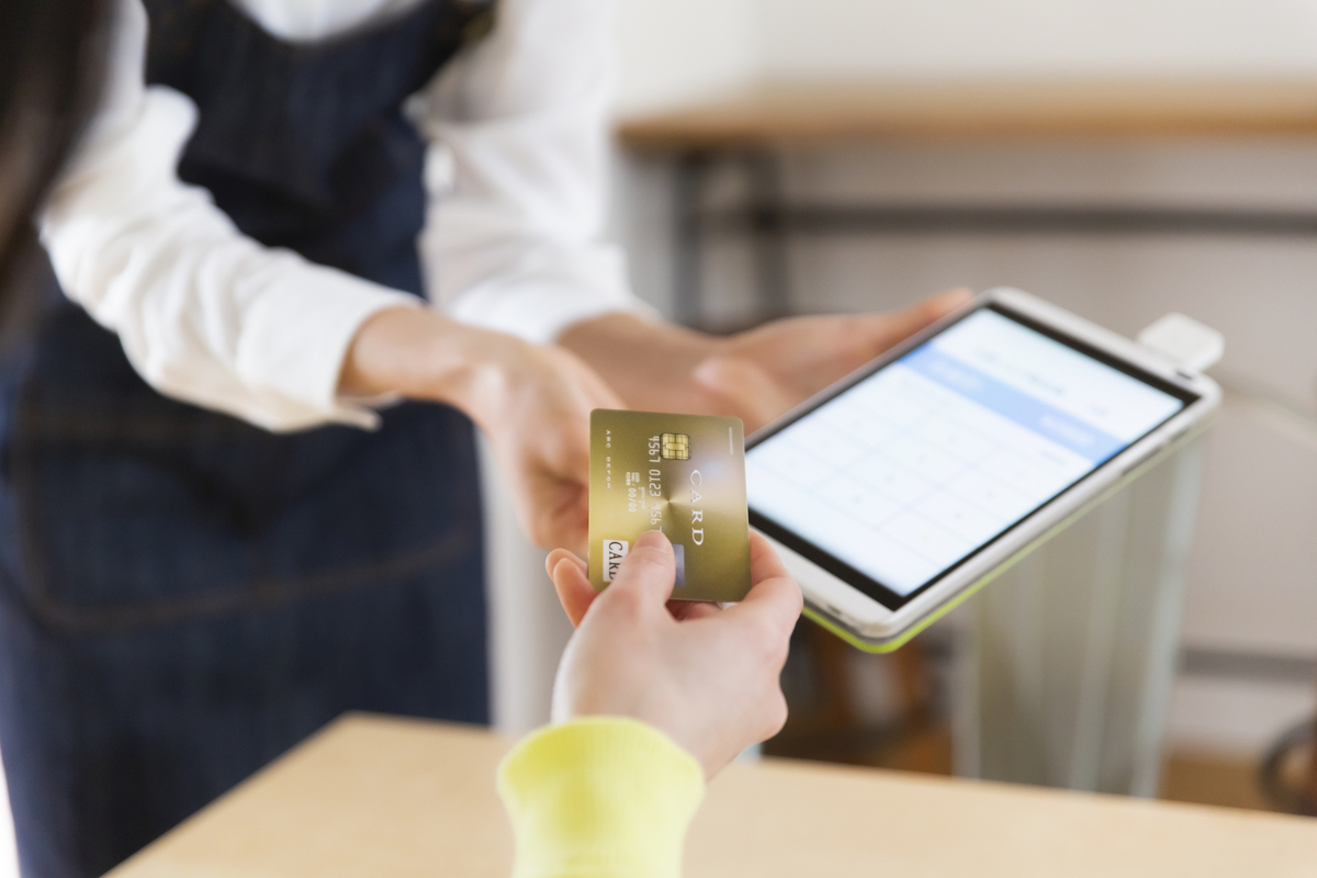 テーブル決済の様子