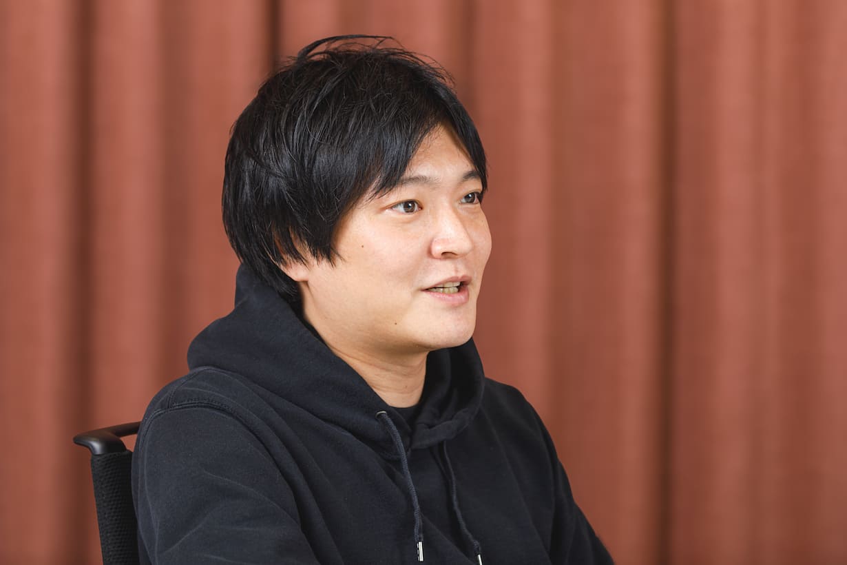 池上顕真さんインタビューカット