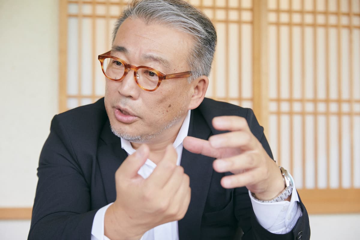 片野秀樹さんインタビューカット
