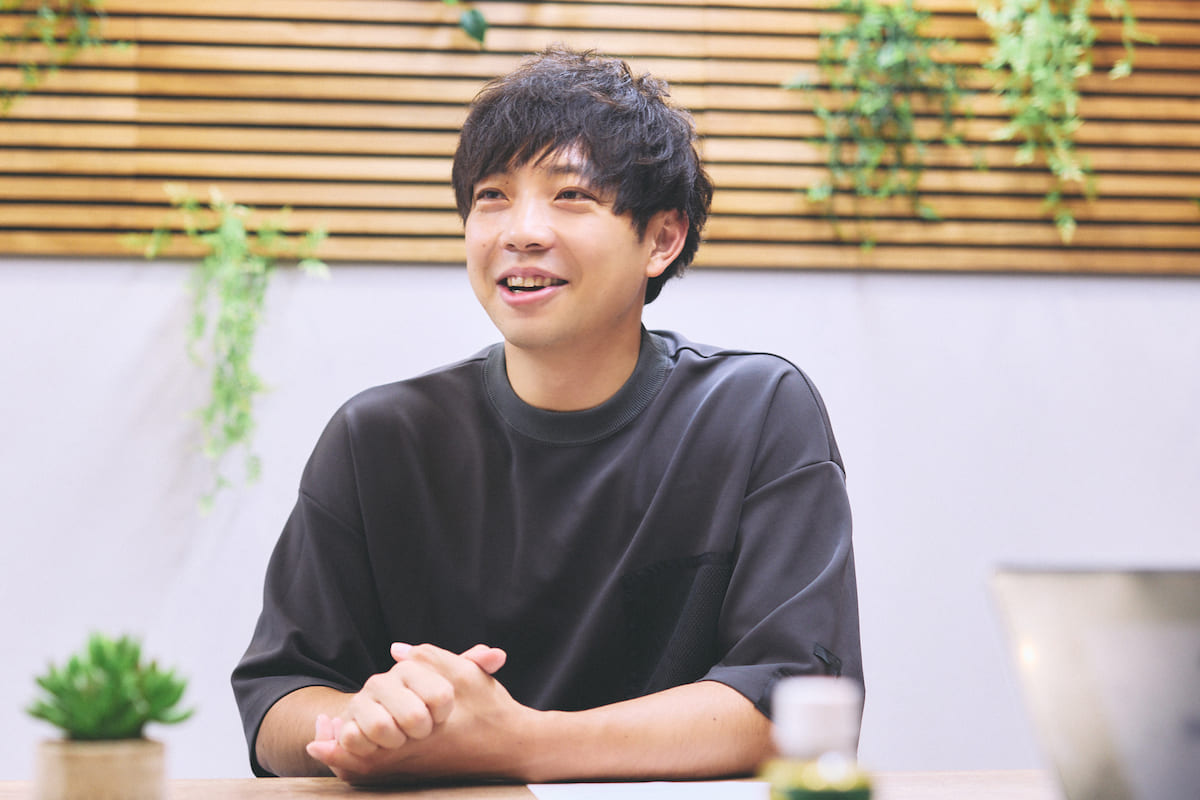前田裕太さんインタビューカット