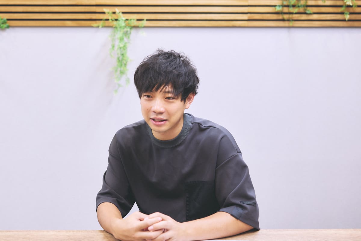 前田裕太さんインタビューカット