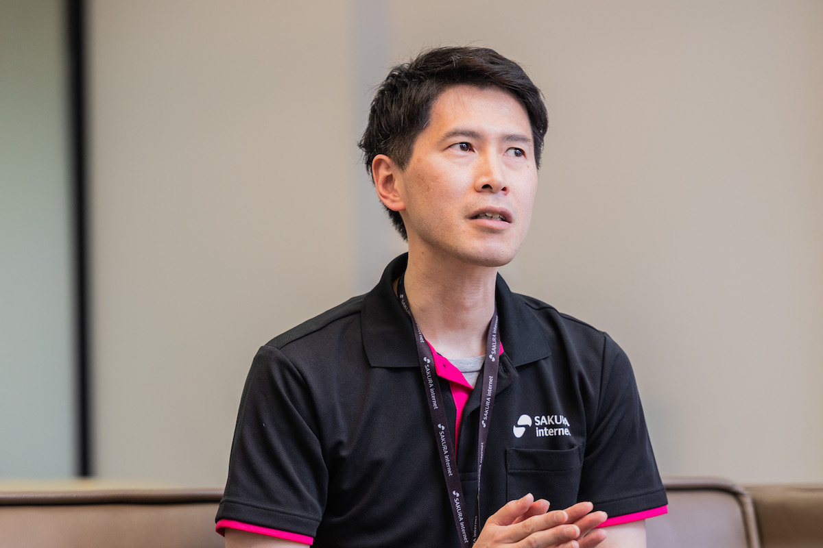 戸倉大輔さんインタビューカット