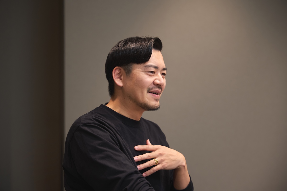 勅使川原晃司さんインタビューカット