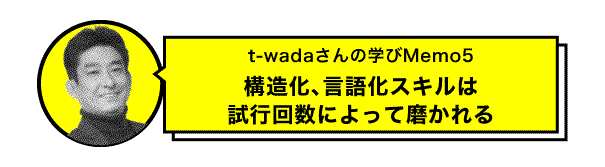 和田卓人さんの学びmemo5