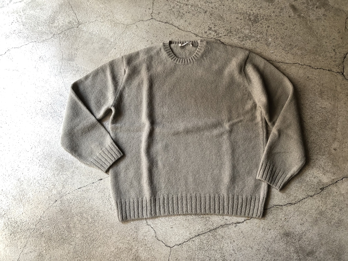 Auralee ニット　ウールカシミヤ AURALEE オーラリー ウール カシミヤ ニット セーター ブルー 4