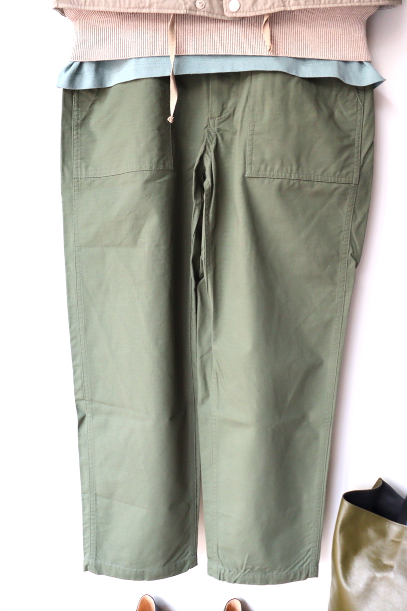 ENGINEERED GARMENTS カーゴパンツ Engineered Garmentsのグリーン FA カーゴパンツがセール中