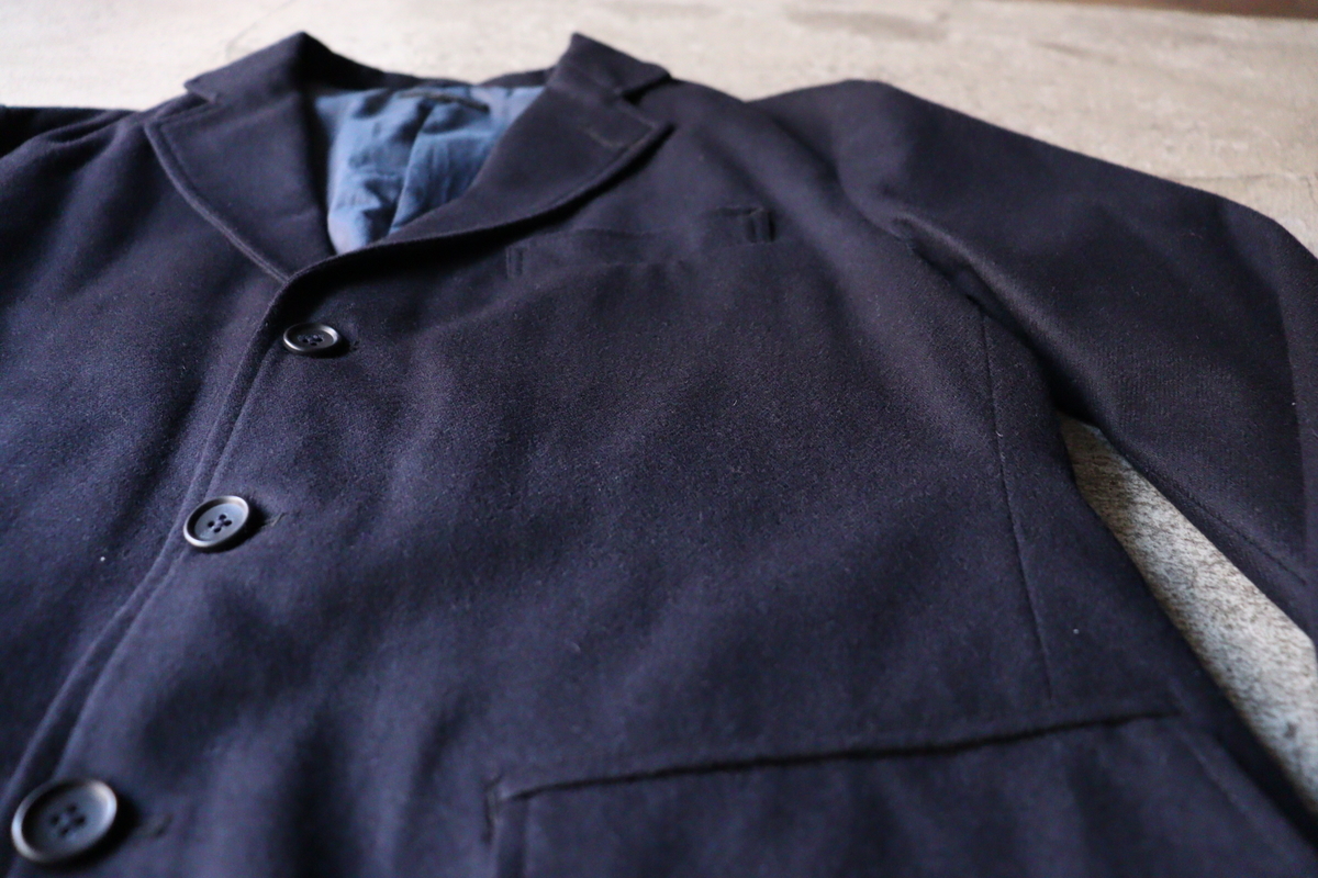 カク　NB jacket ユニフォームサージS ENGINEERED GARMENTS [Andover Jacket -Wool Uniform Serge-]