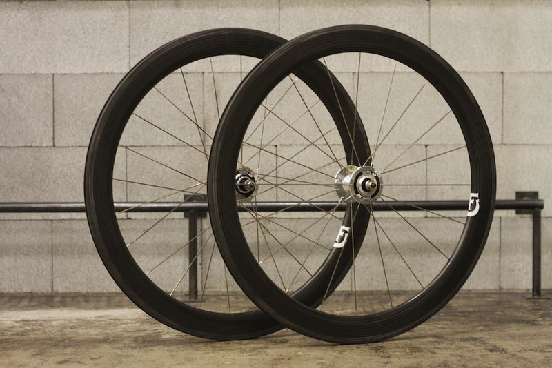 LEADER L44 カーボンホイール ピスト フロントのみ LEADER BIKES L44