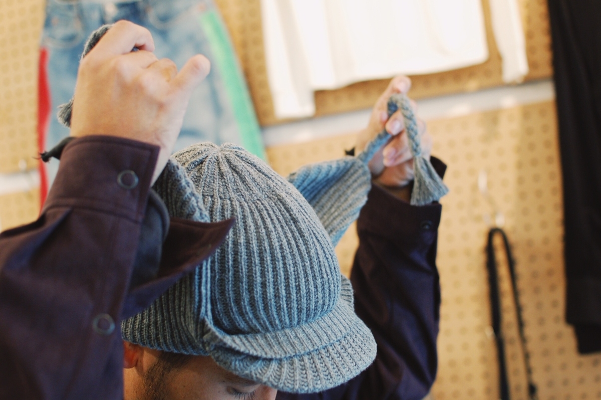 UNUSED STRING KNIT CAP UH0513