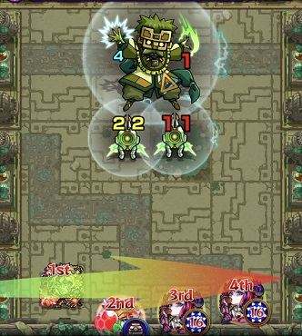 モンスト カラミティ ジェーン 神殿 ワンパン