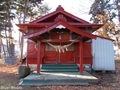 20181202 高おかみ神社 拝殿(五所川原市長富)