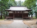 20190620 堰神社 拝殿(藤崎町藤崎)