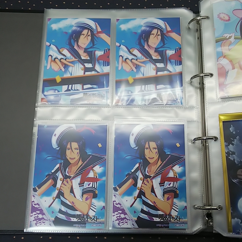 グッズ保管 コレクションの紙類を1つのファイルにしまう計画 あおもちのグッズ交換 譲渡お取引メモ