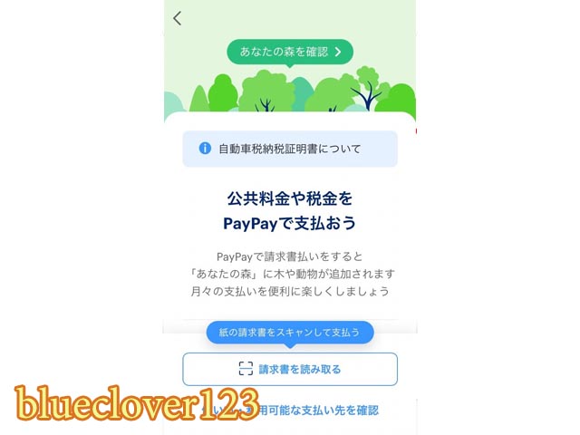 電子決済ペイペイPayPayなどで自動車税を払うときに気を付けたいこと軽自動車車検納税証明書 _ブログ子育てママの日々役に立ちそうなちょっとしたことblueclover123_-5