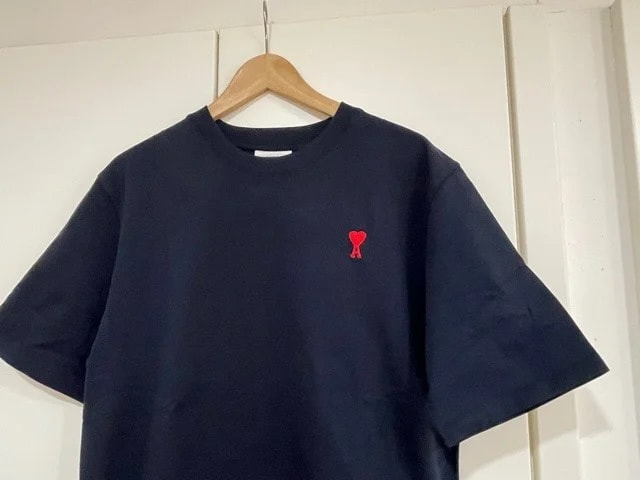 AMI PARIS Tシャツ xxs ネイビー AMI PARISのお気に入りネイビーTシャツ その2！ - blue deco design lab