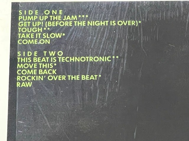 思い出の曲39: テクノハウスの先駆者、Technotronic (テクノトロニック