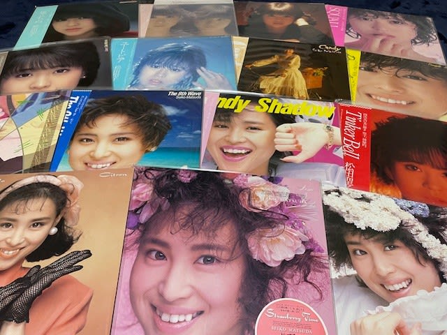 祝45周年!～松田聖子80年代の全LPレコードコレクション！ - blue deco