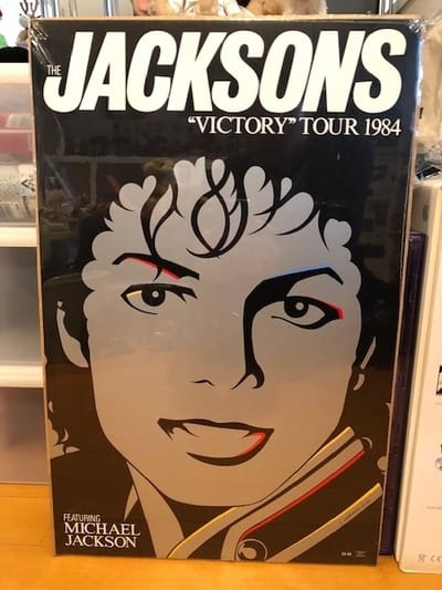 当時物！非売品レア！マイケルジャクソン　ポスター 実家で奇蹟のお宝発見！マイケル・ジャクソンのポスター！ - blue deco