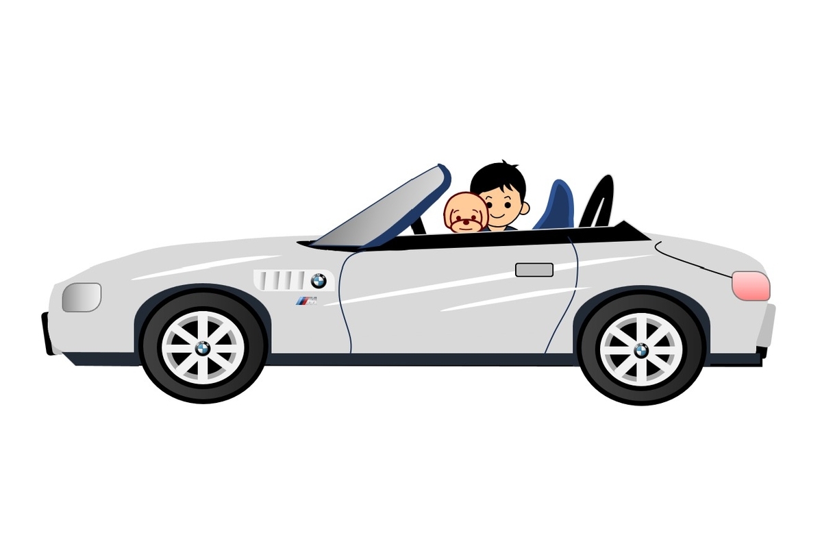 BMW Z3イラストを新たに作成！ - blue deco design lab