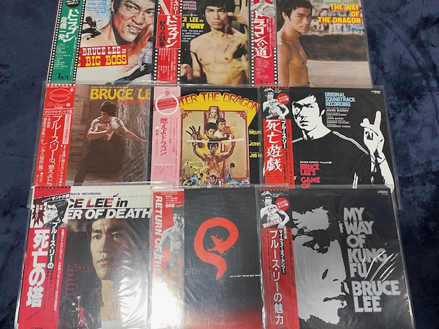ブルース・リー52回目の命日にサントラLPレコード3枚を入手～ - blue