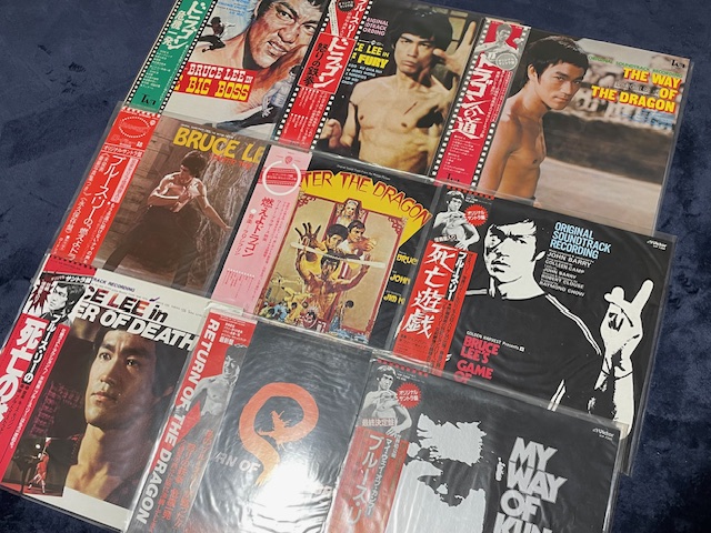 ブルース・リー52回目の命日にサントラLPレコード3枚を入手～ - blue