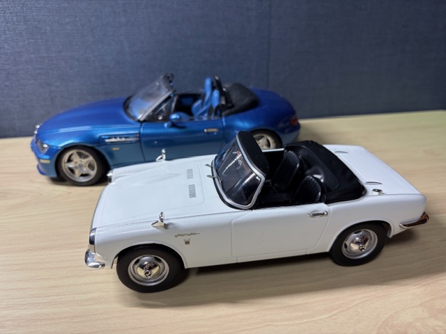 名車 ホンダS800の1/18ミニカーをゲット！ - blue deco design lab
