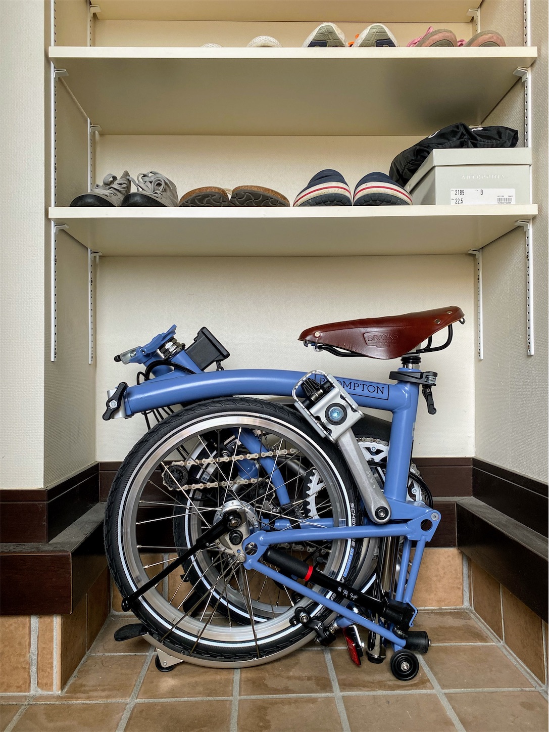 BROMPTON M6L納車（2021年モデル クラウドブルー） - Blue
