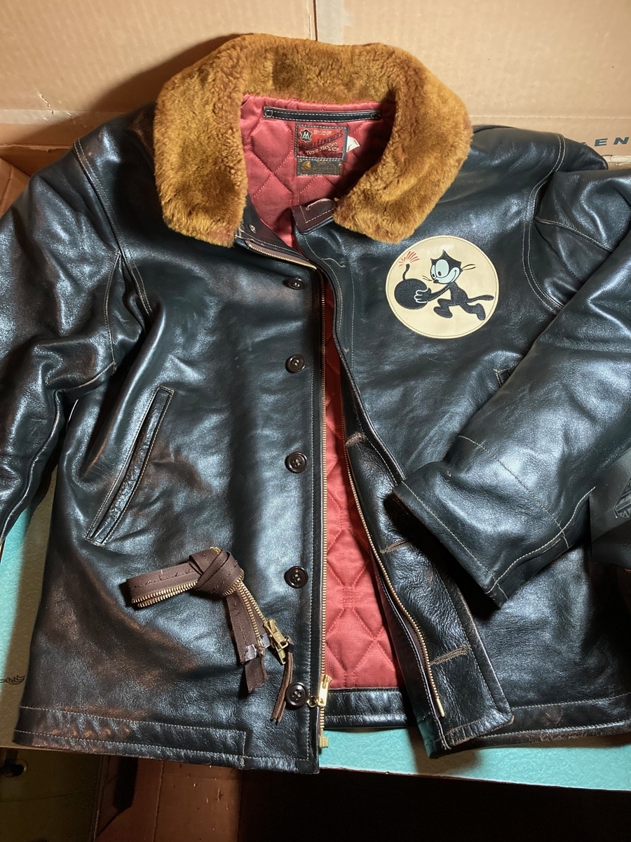 N-1デッキジャケット修理依頼品 - BLUE ROAD