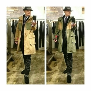 bluesdress トレンチコートモッズ