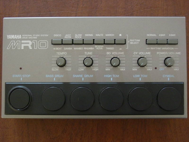YAMAHAアナログリズムマシンMR10本体のみ ビンテージ 名機YAMAHA MR10