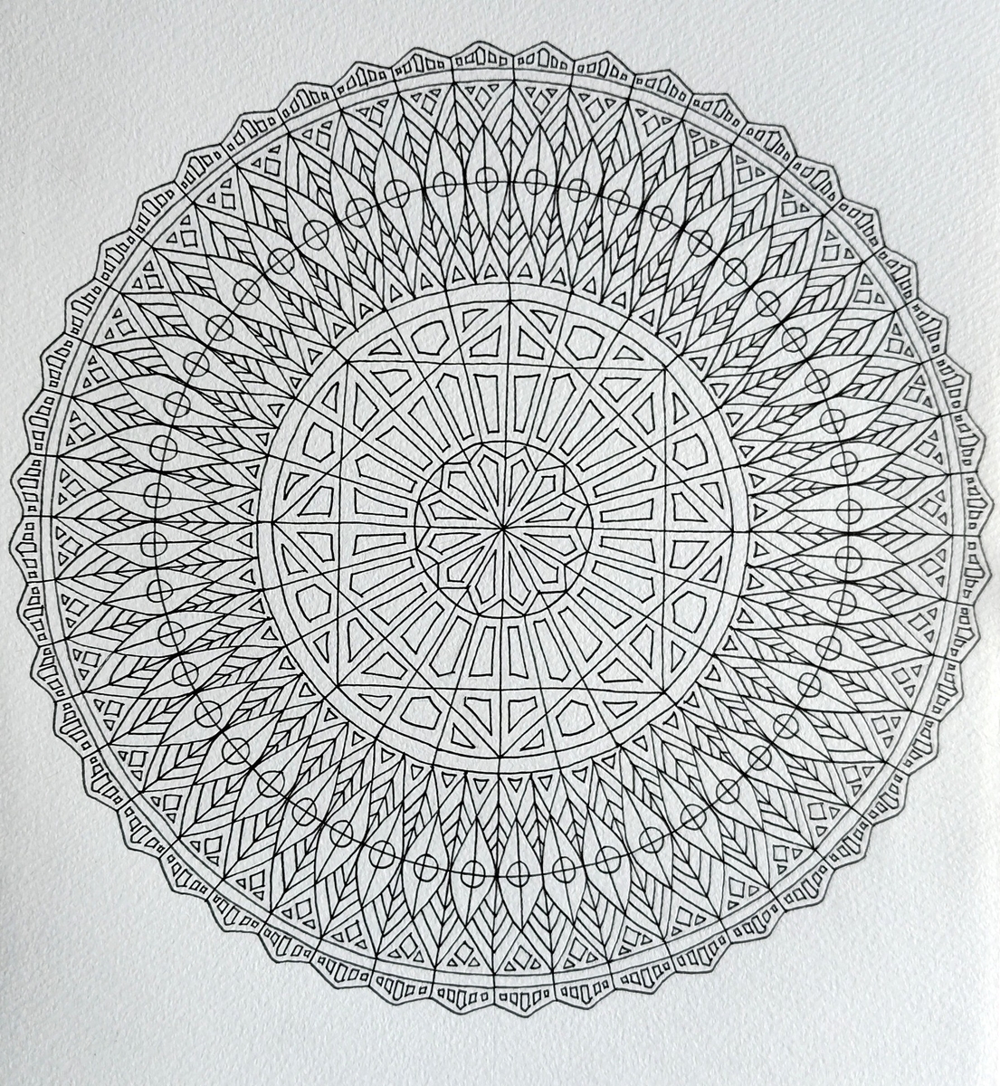曼荼羅アート(制作中)