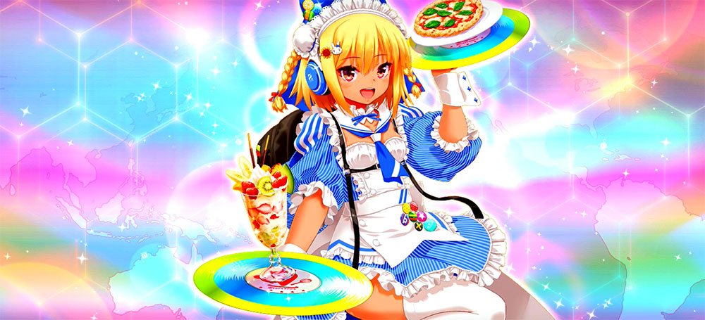 beatmania ⅡDX キャラアート ビートマニア2dx25 キャノンボーラーズ 謎の金髪新キャラ yukky