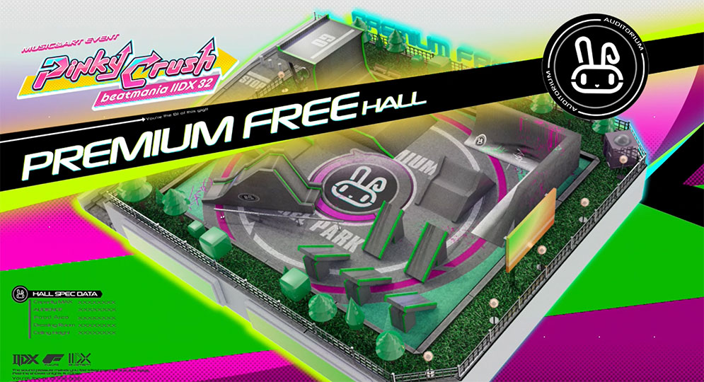 IIDX】Pinky Crush Shutter (PREMIUM FREE HALL) - PASHA PASHA PARADISE
