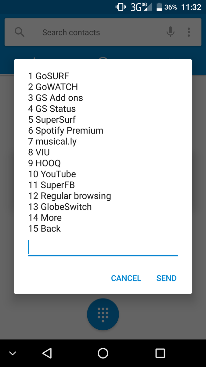 how to check gosurf balance