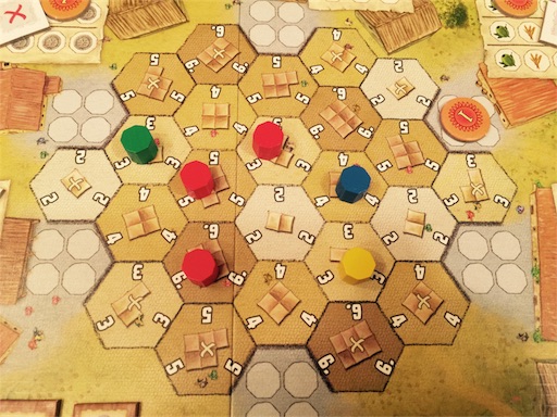 La Granja ラ グランハ ボードゲームのメモ帳