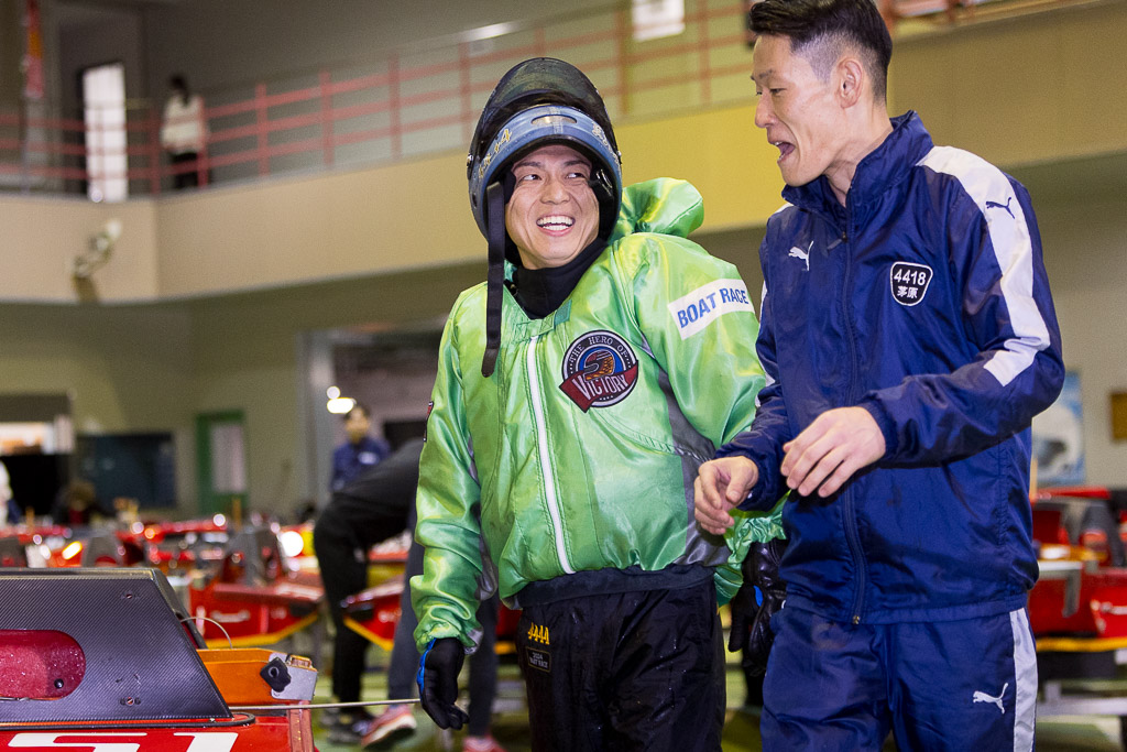 THEピット――静か - BOAT RACE ビッグレース現場レポート