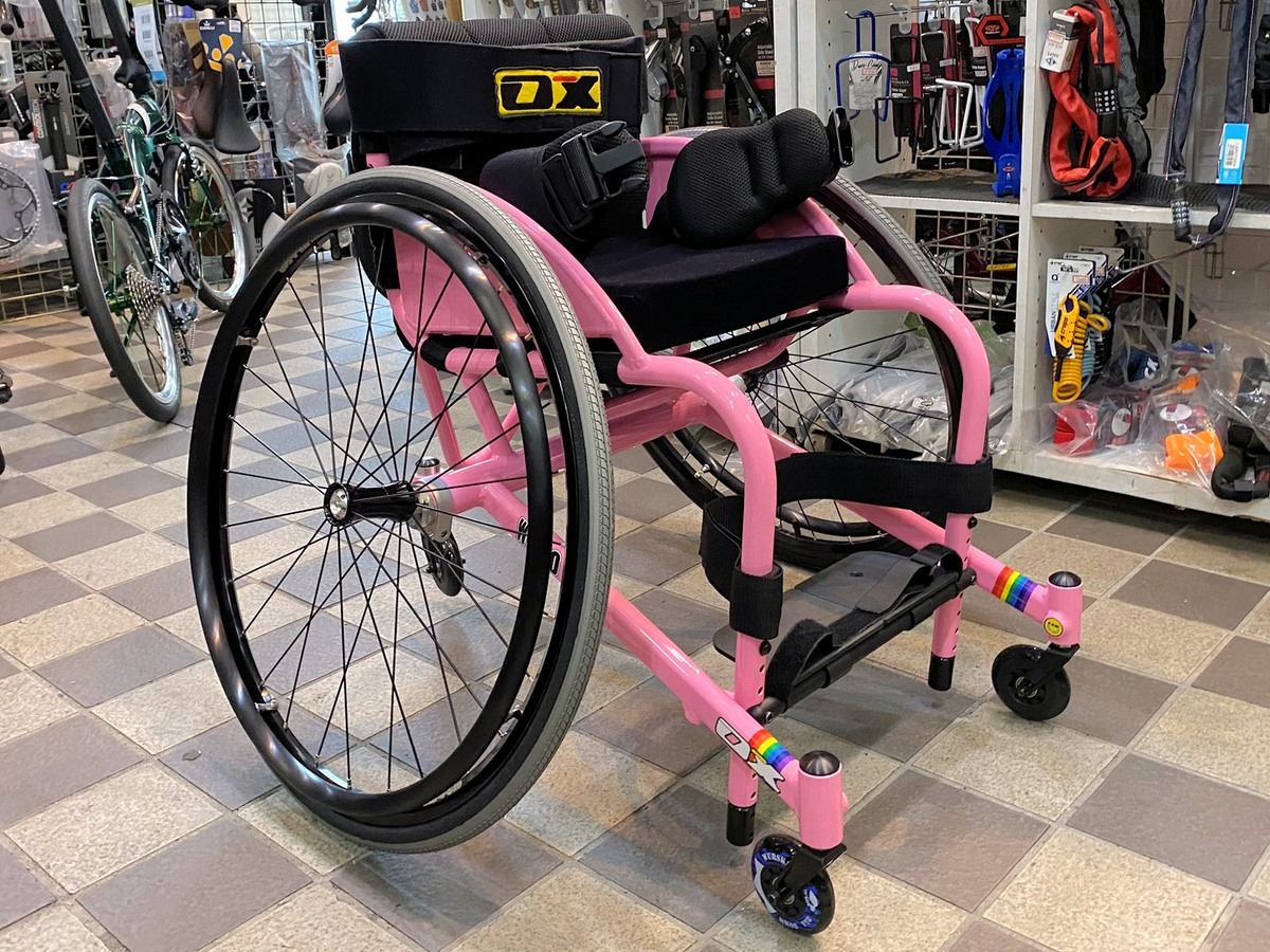 スポーツ車いす（OXエンジニアリング WeeGO） いやぁ