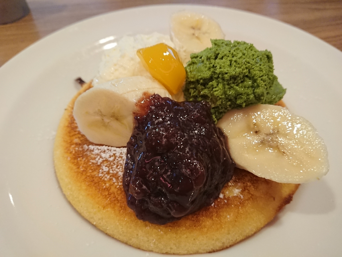 ガストの 抹茶あずきとマスカルポーネのパンケーキ を食べてみたよ 子育てとスイーツと ときどきゲーム