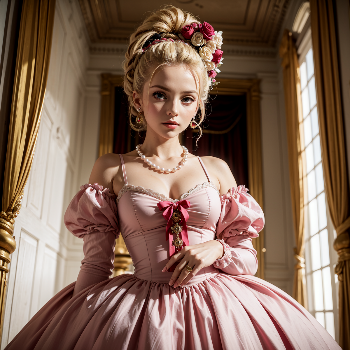 マリー・アントワネット実写化してみた - Retro AI Stadio