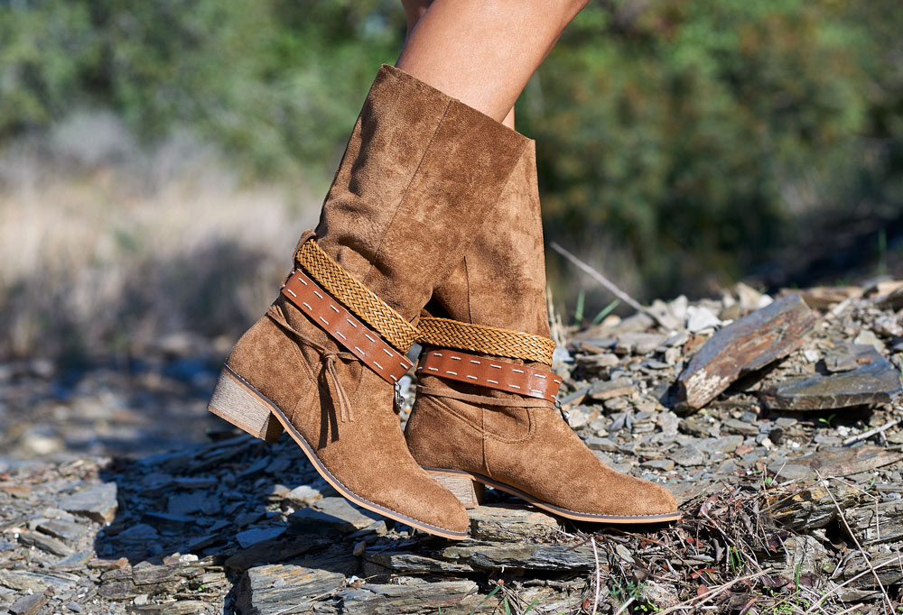 botas boho chic
