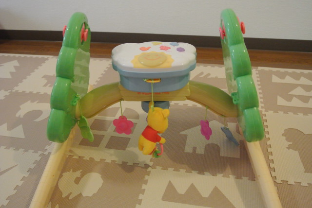 プーメリー つかまり立ち くまのプーさん えらべる回転6WAY ジムにへんしんメリー - ベビー用品レンタル 神戸・明石・西宮・全国対応