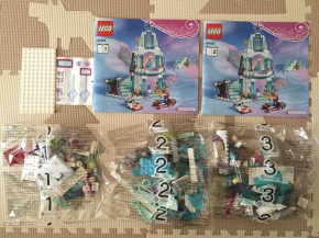 エルサのアイスキャッスル LEGO 41062　中身