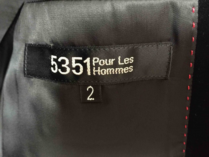 昔買った 5351 POUR LES HOMMES のジャケットを引っ張り出してみた