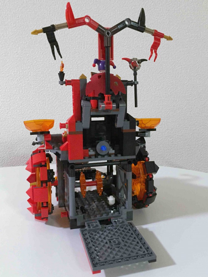レゴ ネックスナイツ ジェストロのマグマ戦車 70316 がかっこいい！2歳