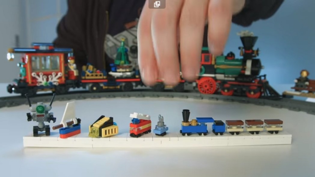 レゴ クリエイター クリスマストレイン Winter Holiday Train 10254 が ...