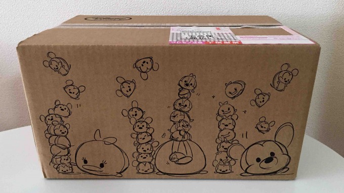 限定【TSUM TSUM 3周年記念ボックス】 ディズニー ツムツム ツムツム（TSUM TSUM）ぬいぐるみ 3周年記念ボックスが届いたよ